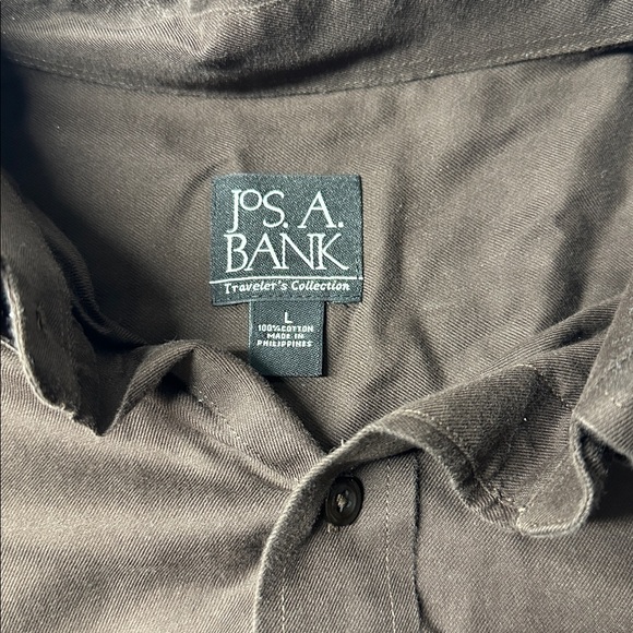 Jos. A. Bank Men's Dark Brown Shirt Jacket - Picture 2 of 4
